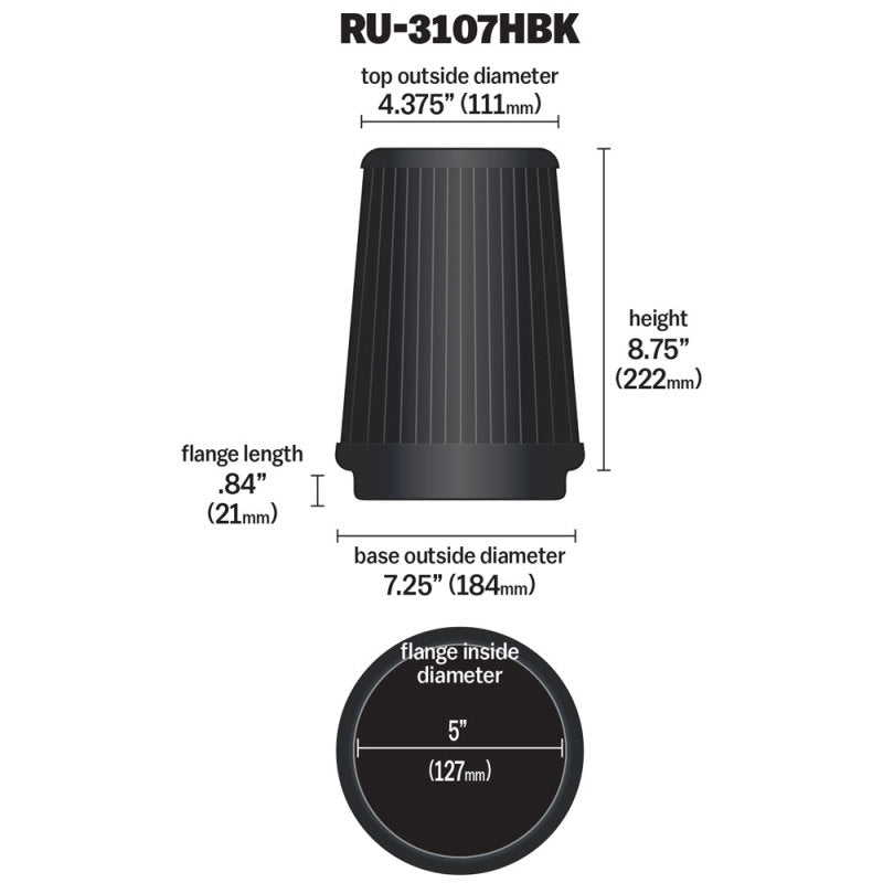 KN Universal Air Filter