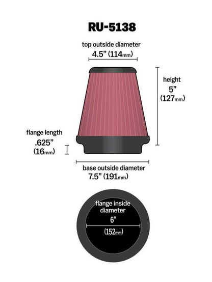 KN Universal Air Filter