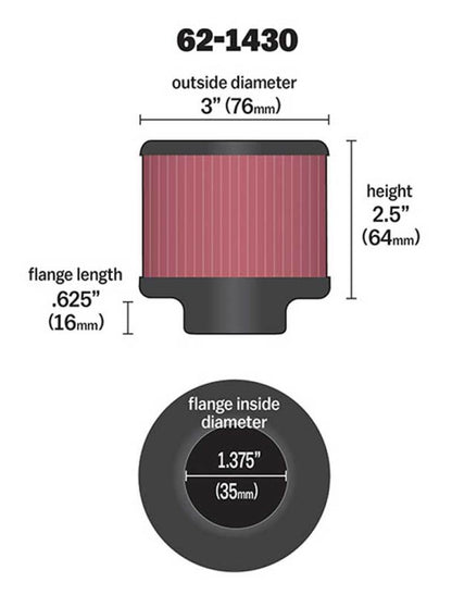 KN Universal Air Filter