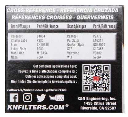 KN Oil Filter