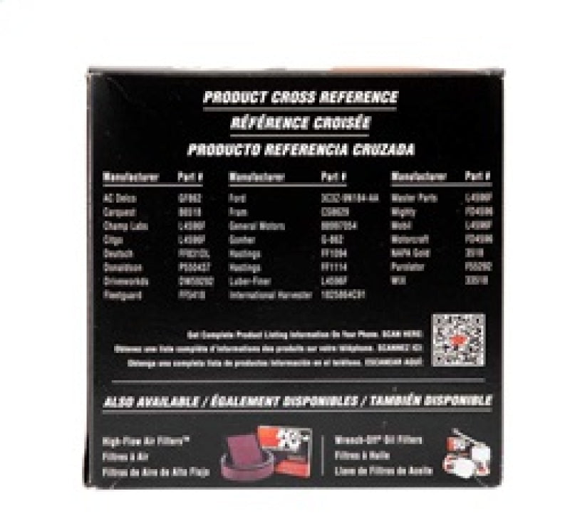 KN Inline Fuel Filter