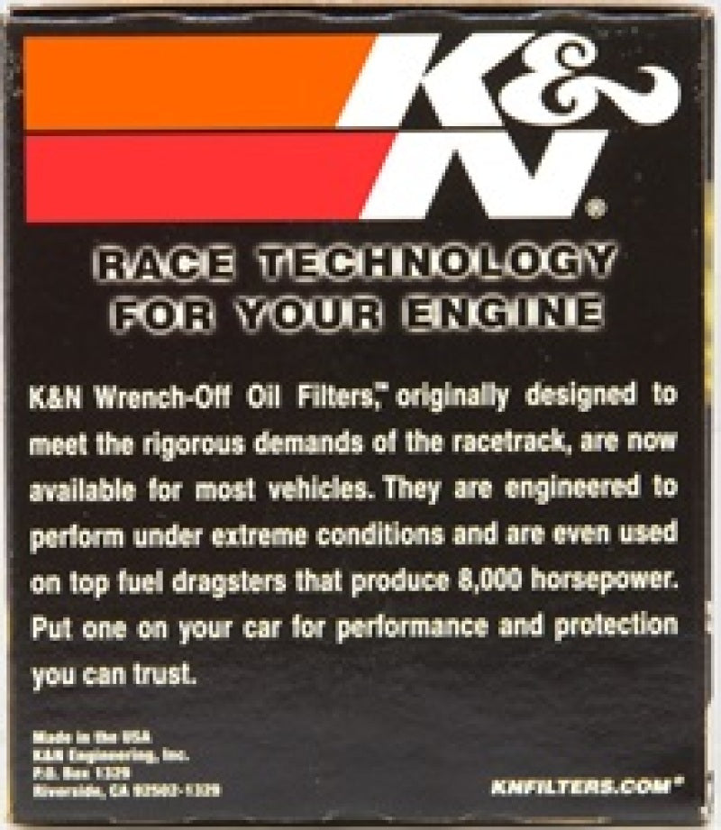 KN Premium Wrench-Off Oil Filt