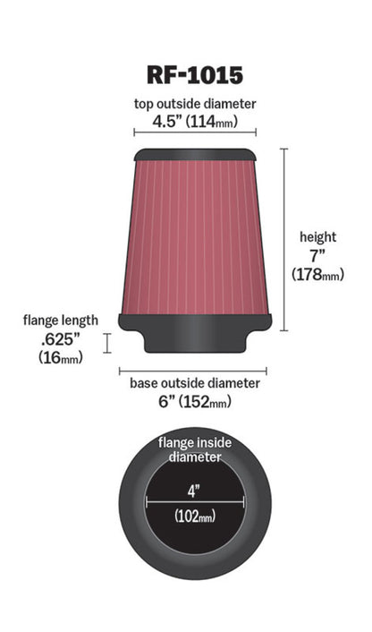 KN Universal Air Filter