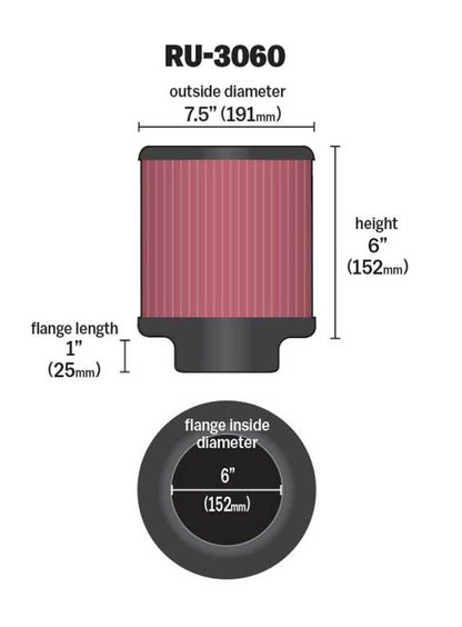 KN Universal Air Filter