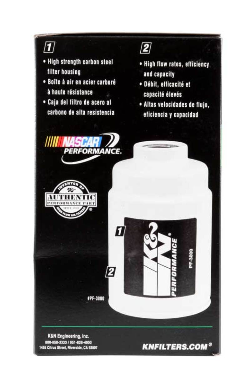 KN Inline Fuel Filter