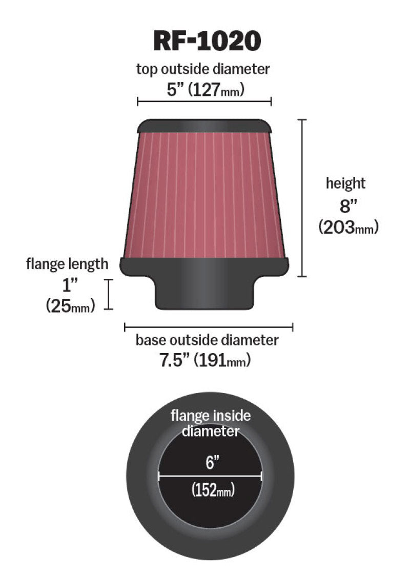 KN Universal Air Filter