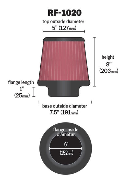 KN Universal Air Filter