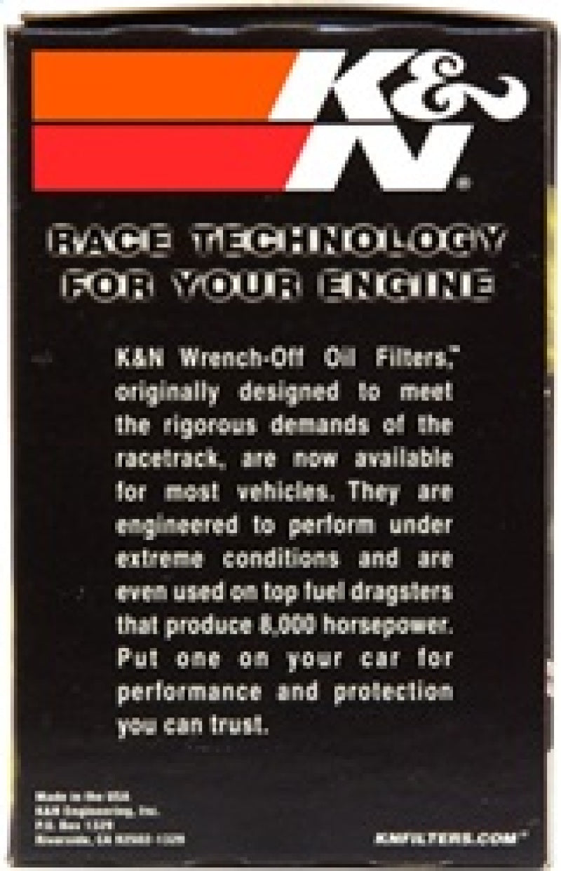 KN Premium Wrench-Off Oil Filt