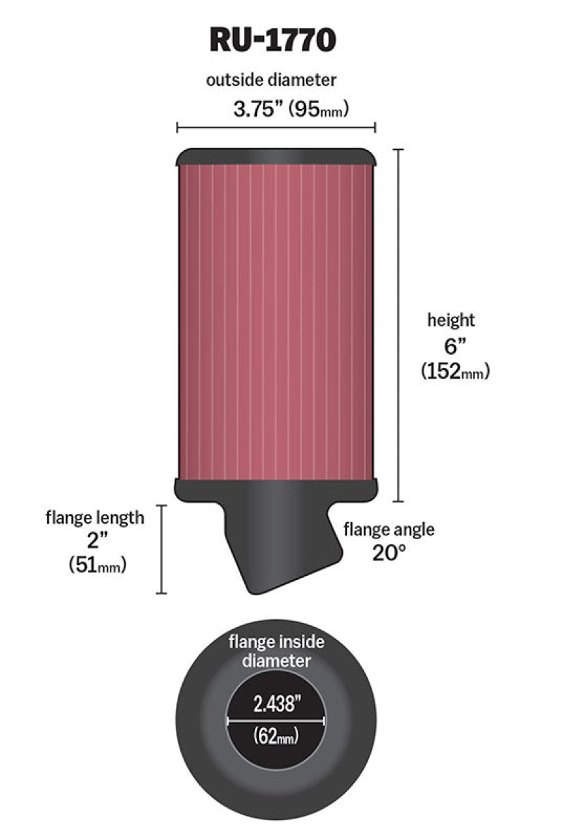 KN Universal Air Filter