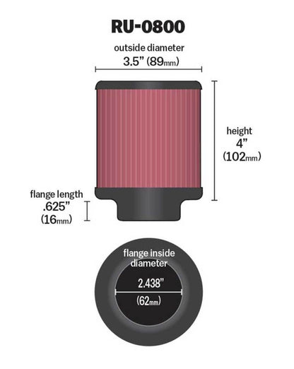 KN Universal Air Filter