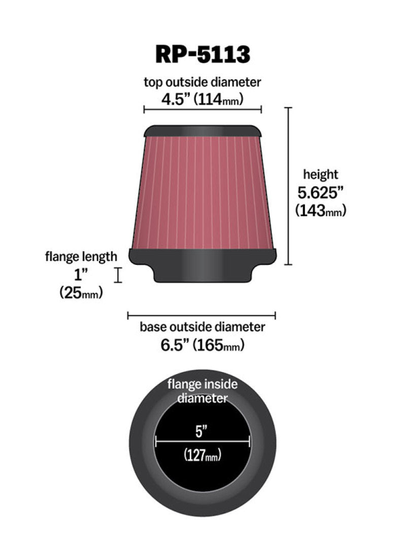 KN Universal Air Filter