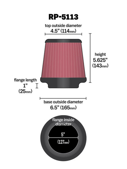 KN Universal Air Filter