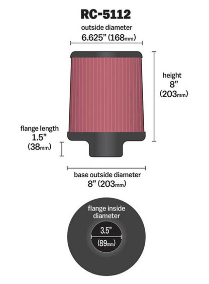 KN Universal Air Filter