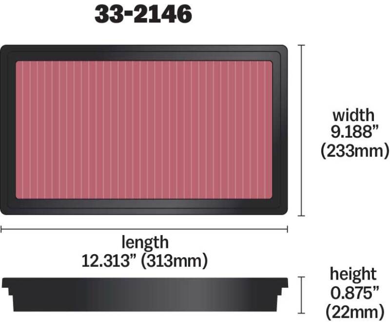 KN Drop in Air Filters