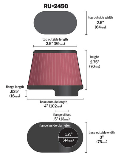 KN Universal Air Filter