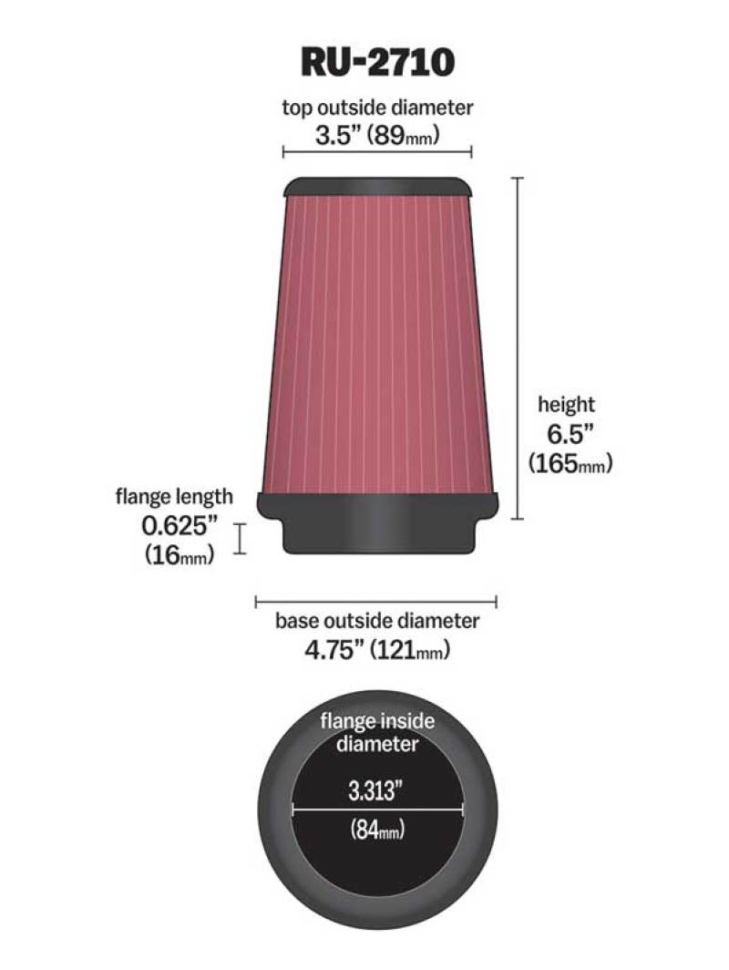 KN Universal Air Filter