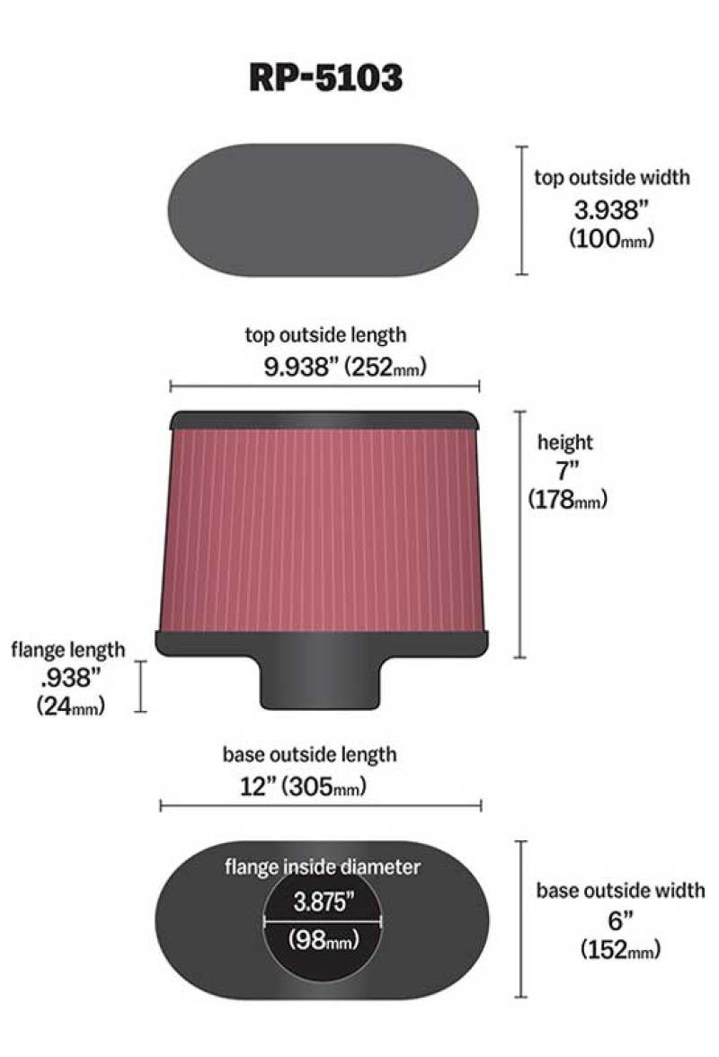 KN Universal Air Filter