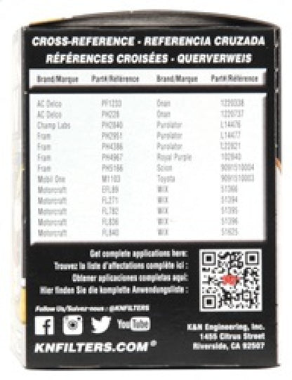 KN Premium Wrench-Off Oil Filt