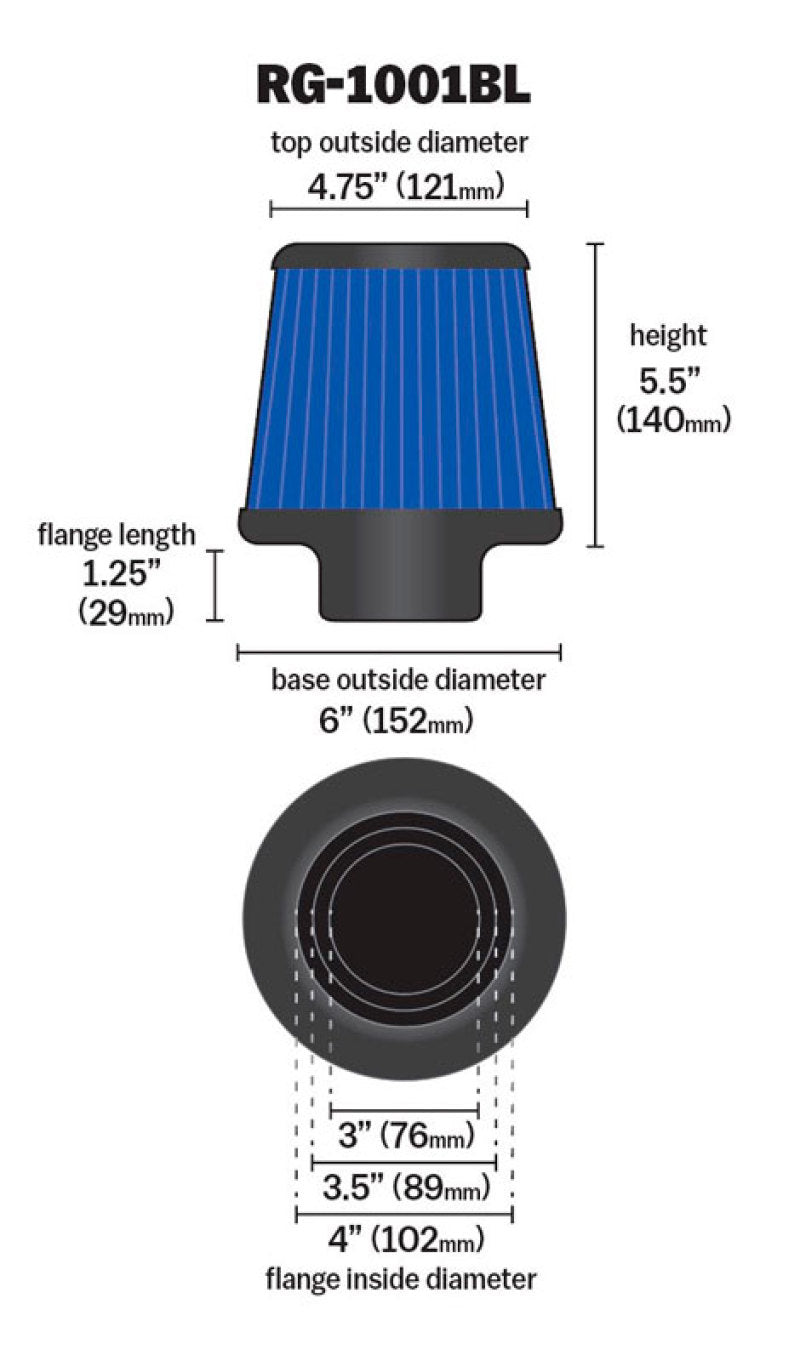 KN Universal Air Filter