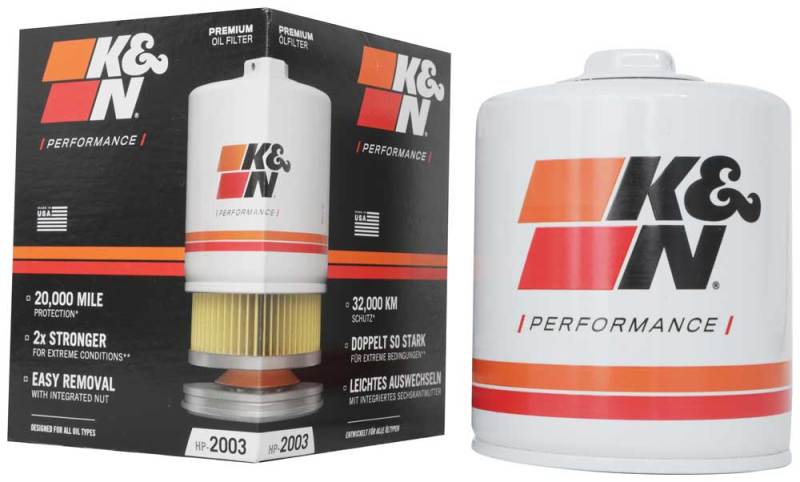 KN Premium Wrench-Off Oil Filt