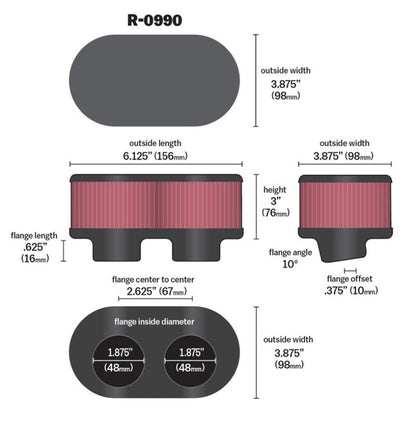 KN Universal Air Filter