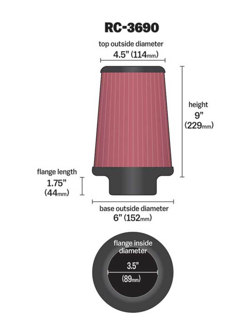 KN Universal Air Filter