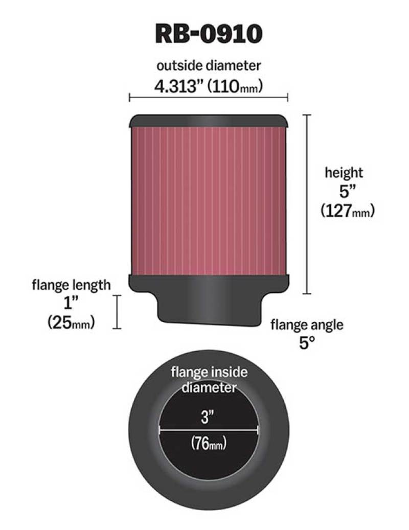 KN Universal Air Filter