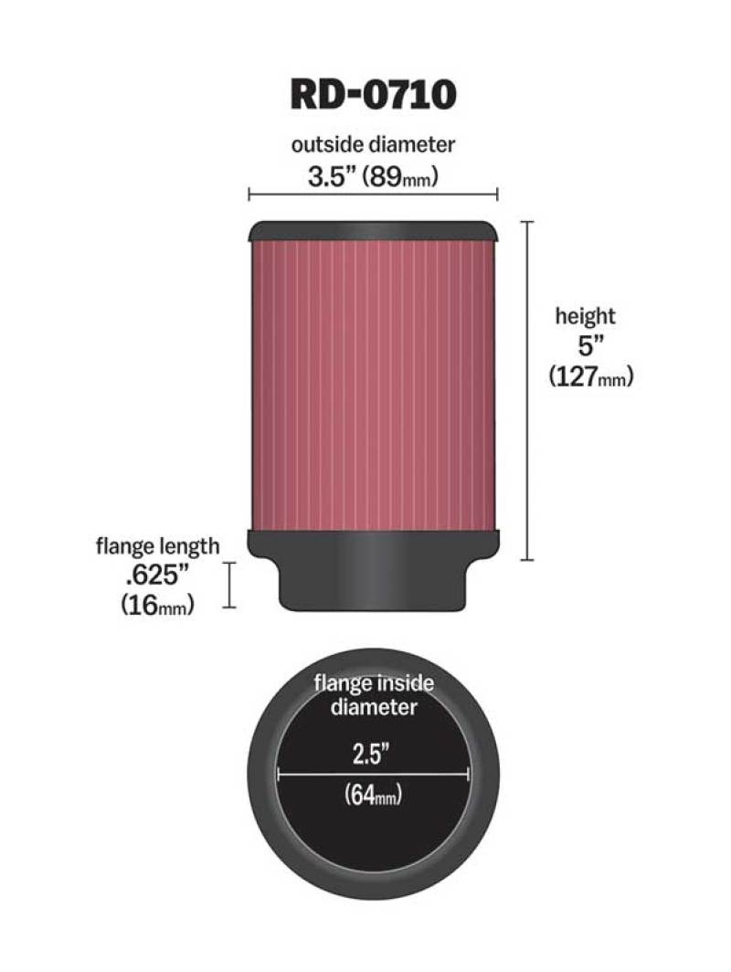KN Universal Air Filter