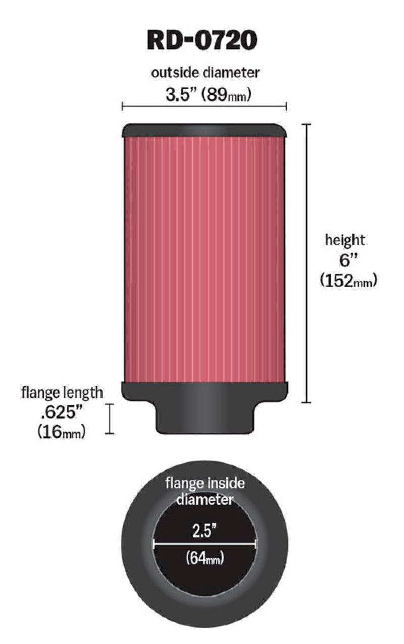 KN Universal Air Filter