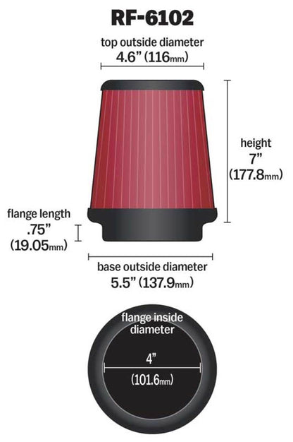 KN Universal Air Filter