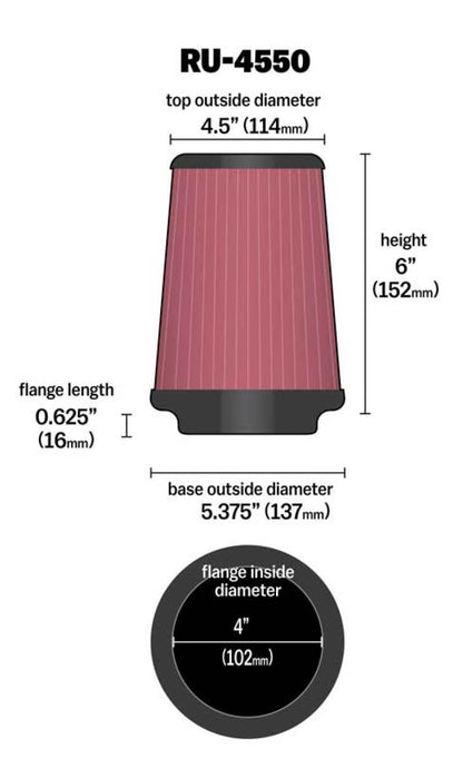 KN Universal Air Filter