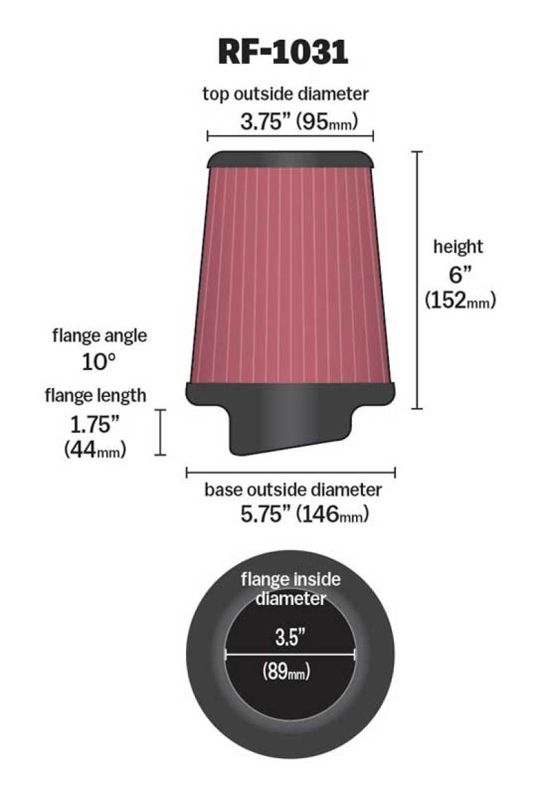KN Universal Air Filter