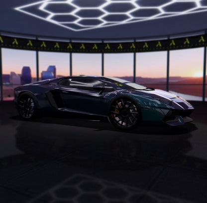 Gloss Nebula Purple Green