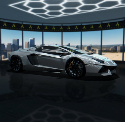 Gloss Paint Metallic Bright Silver