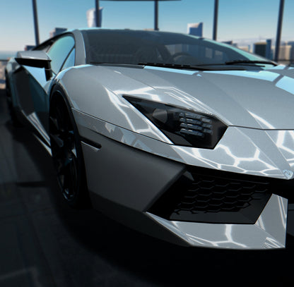 Gloss Paint Metallic Bright Silver