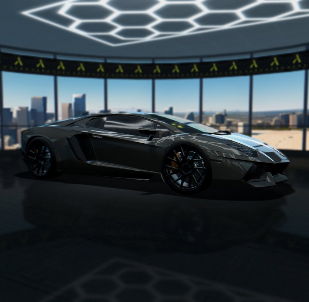 Gloss Paint Metallic Coal Grey