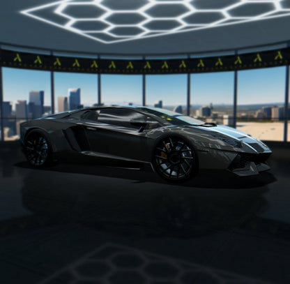 Gloss Paint Metallic Coal Grey