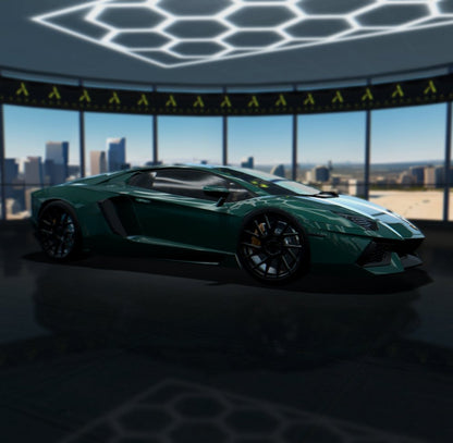 Gloss Paint Metallic Fir Green