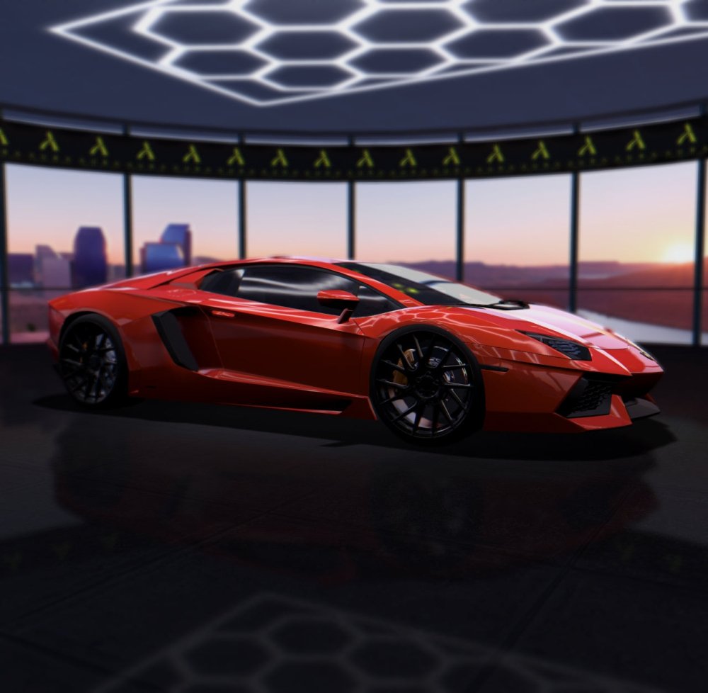 Gloss Paint Metallic Fire Red