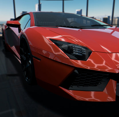 Gloss Paint Metallic Fire Red