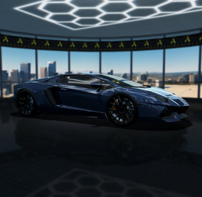 Gloss Paint Metallic Galaxy Blue