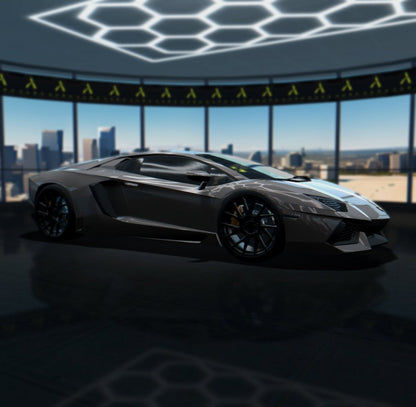 Gloss Paint Metallic Grey