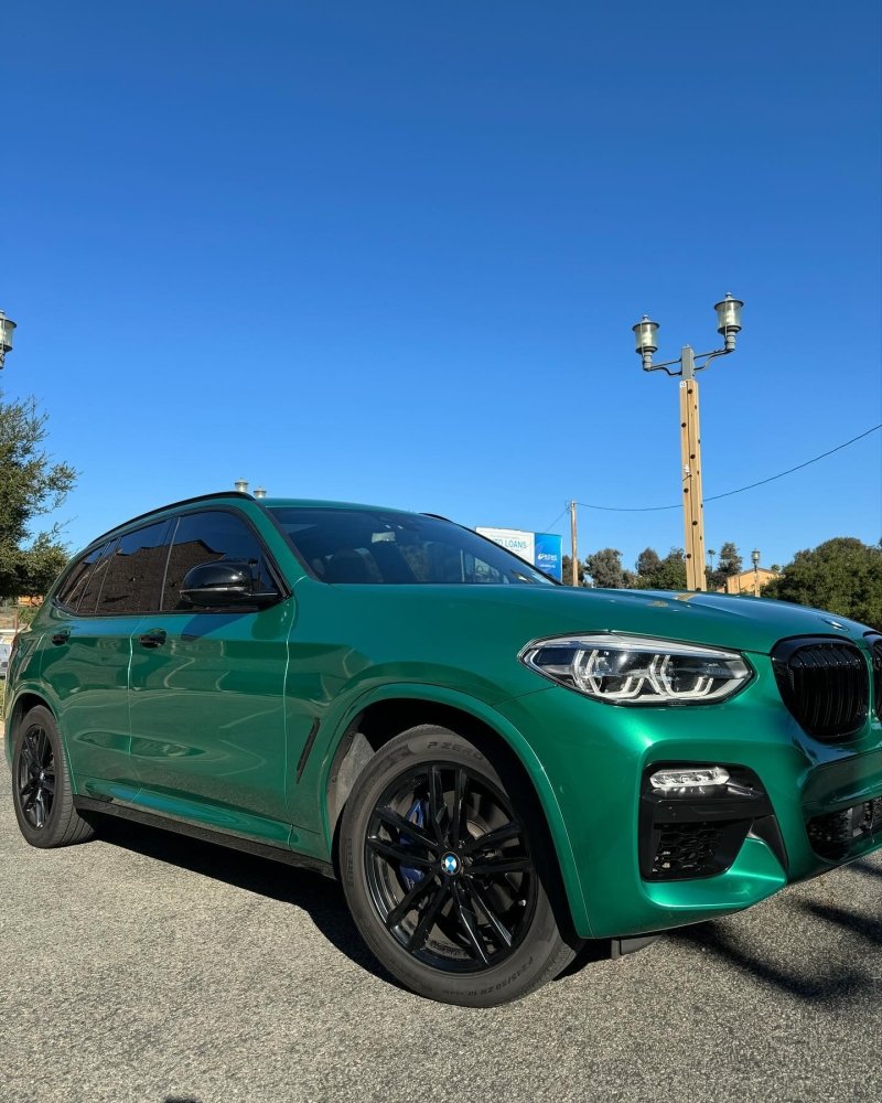 Gloss Paint Metallic Isle Of Man Green