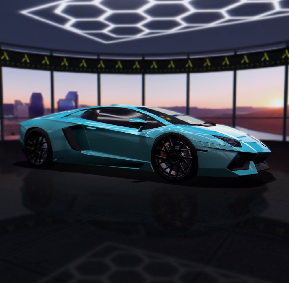 Gloss Paint Metallic Lake Blue