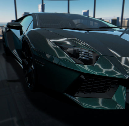 Gloss Paint Metallic Mercedes Green