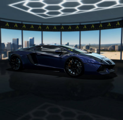 Gloss Paint Metallic Midnight Blue