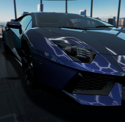 Gloss Paint Metallic Midnight Blue