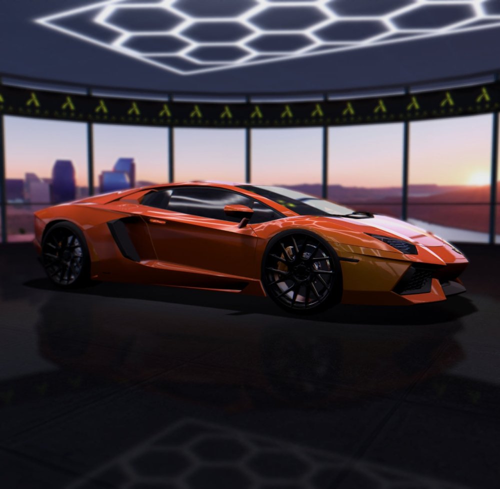 Gloss Paint Metallic Orange Gold