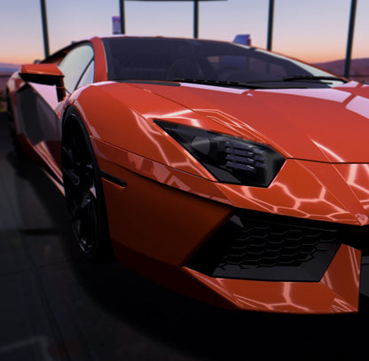 Gloss Paint Metallic Orange