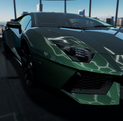 Gloss Paint Metallic Royal Green